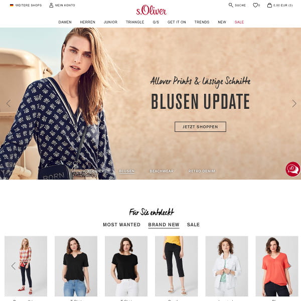 Kollektiv Zuerch sOliver Project Management, Web Development, Sales Force Commerce Cloud